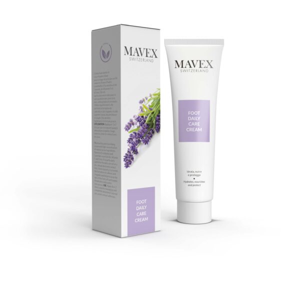 Foot daily care cream - Mavex UK package
