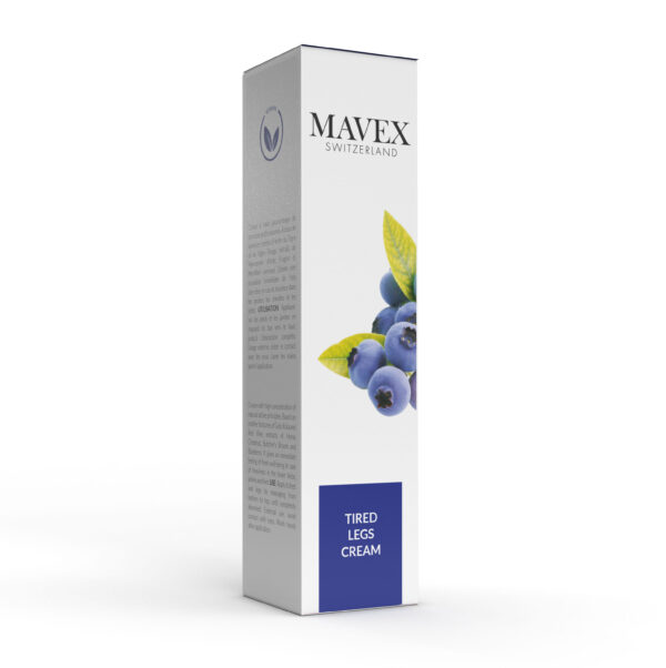 Mavex tired legs cream package