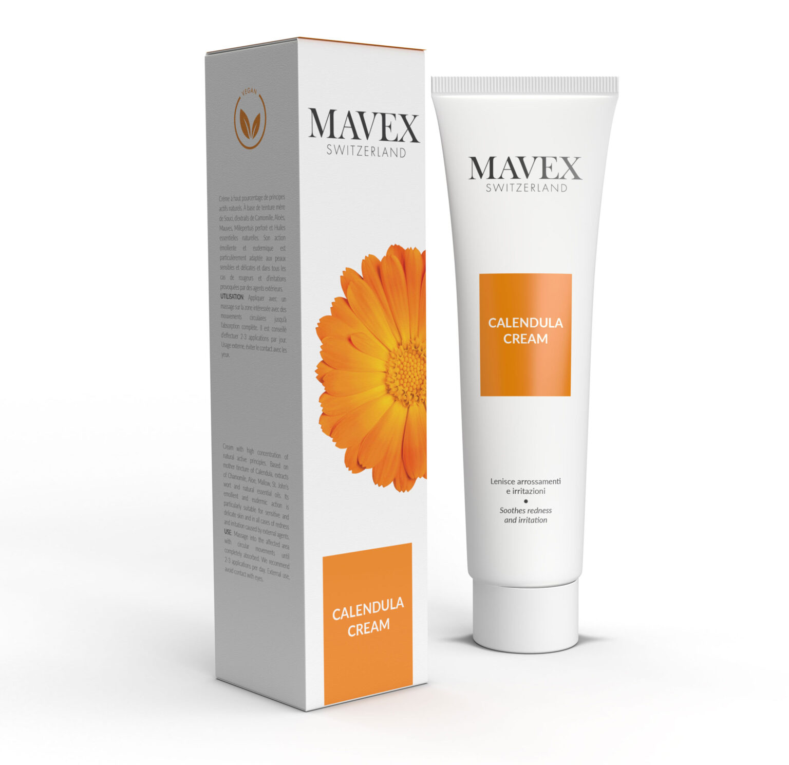 Calendula Cream 100ml - Mavex Cosmetics