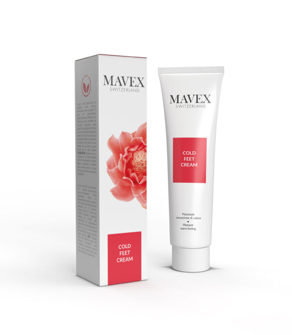Mavex cold feet cream package